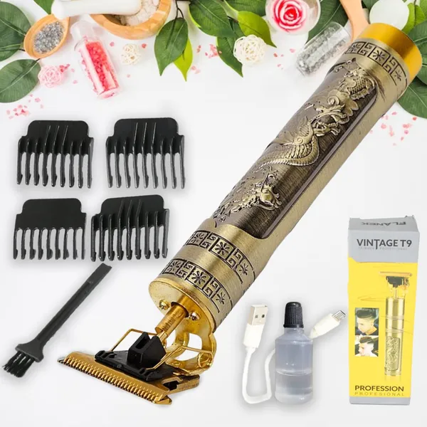 Professional_Cordless_Rechargeable_Buddha_Trimmer_With_4_Hair_Clipper