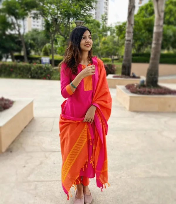 Multicolor_South_Cotton_Kurta_and_Pant_with_Dupatta_Set_.