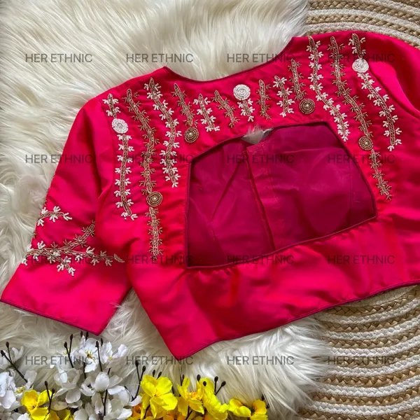 Pink_Handmade_Work_Boutique_Style_Blouse