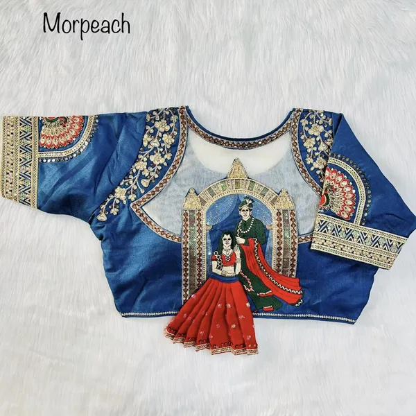 Morpeach_Heavy_Embroidery_Bridal_Work_Blouse
