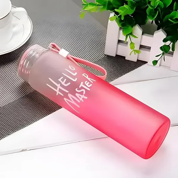 350ml_|_Set_of_2_Hello_Master_Glass_Water_Bottle__Reusable_Elegant_Bottles_for_Juice,_Water,_Cold_Drinks_-_Perfect_for_Home,_College,_Office,_Gym,_Travel,_and_Outdoor_Activities_Random_Color