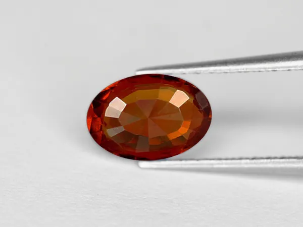 7.25_Ratti_Brown_Hessonite_Garnet/Gomed_Natural_Loose_Gemstone