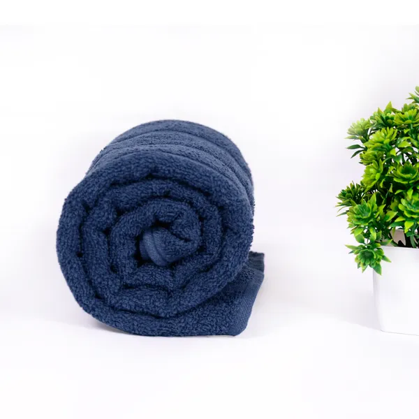 Pack_of_2_Navy_and_Grey_Solid_250_GSM_100%_Cotton_Bath_Towels