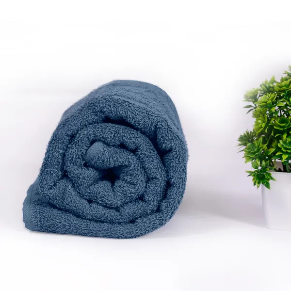Pack_of_2_Navy_and_Grey_Solid_250_GSM_100%_Cotton_Bath_Towels