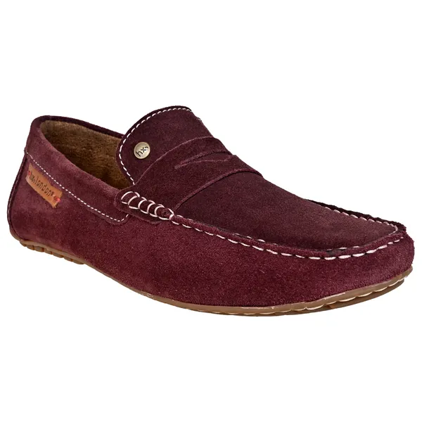 Burgandy_Suede_Men's_Formal_Slip-On_Driving_Shoes_with_Memory_Foam