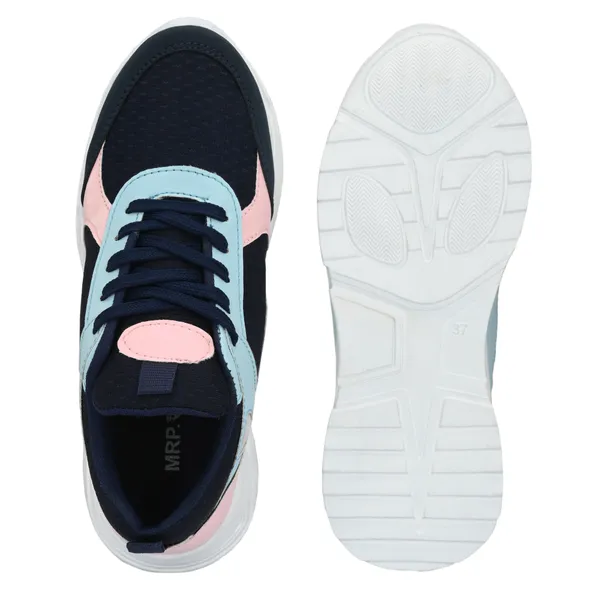 Navy_Blue_Mesh_And_Airmix_Lace_Ups_Sports_Shoes_For_Women
