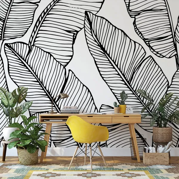 Huge_Banana_Leaves___Wall_Mural,_Pvc_Free_Wall_Covering
