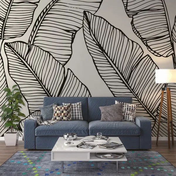Huge_Banana_Leaves___Wall_Mural,_Pvc_Free_Wall_Covering