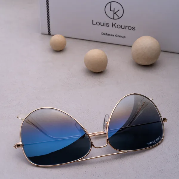 LOUIS_KOUROS__Blue_Gradient_Armstoner_Mirrored(Glass),_UV_Protection,_Toughened_Glass_Lens,_UV_Protection,_Night_Vision,_Aviator_Sunglasses_(62)__(For_Men_&_Women,_Blue_Gradient)