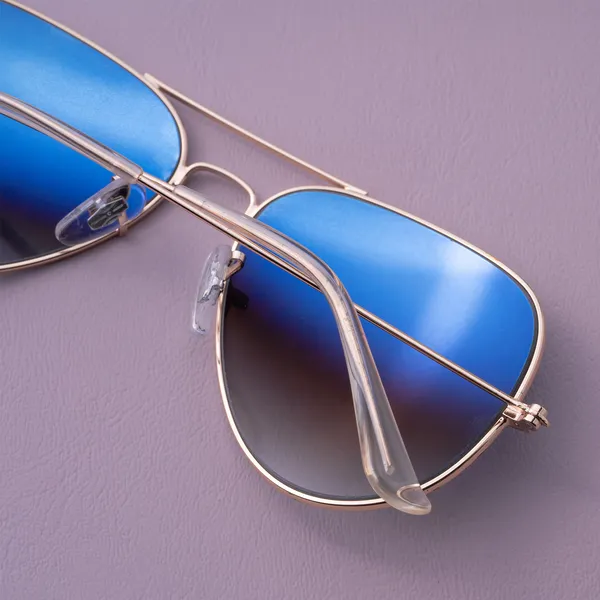 LOUIS_KOUROS__Blue_Gradient_Armstoner_Mirrored(Glass),_UV_Protection,_Toughened_Glass_Lens,_UV_Protection,_Night_Vision,_Aviator_Sunglasses_(62)__(For_Men_&_Women,_Blue_Gradient)