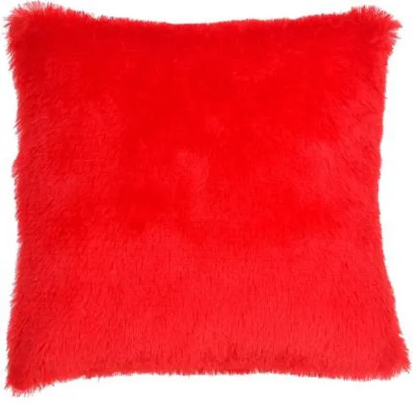 220TC_Luxury_Heavy_FURR_Decorative_Cushion_Cover_16_x_16_inch_-_Set_of_5_-_Red