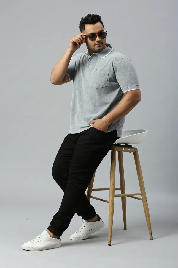 Plus_Size_Plain_Milange_Grey_Polo_T-_Shirt__(2102)