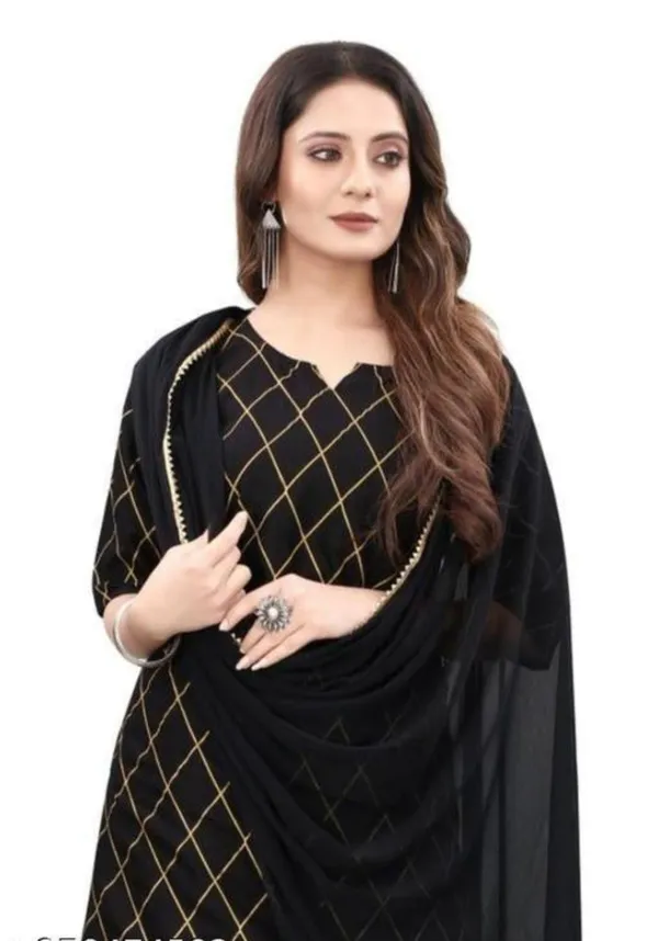 Women_Ethnic_Black_Gota_Kurta_with_Sharara_&_Dupatta_Set