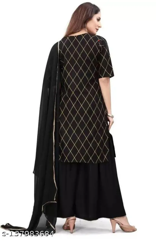 Women_Ethnic_Black_Gota_Kurta_with_Sharara_&_Dupatta_Set