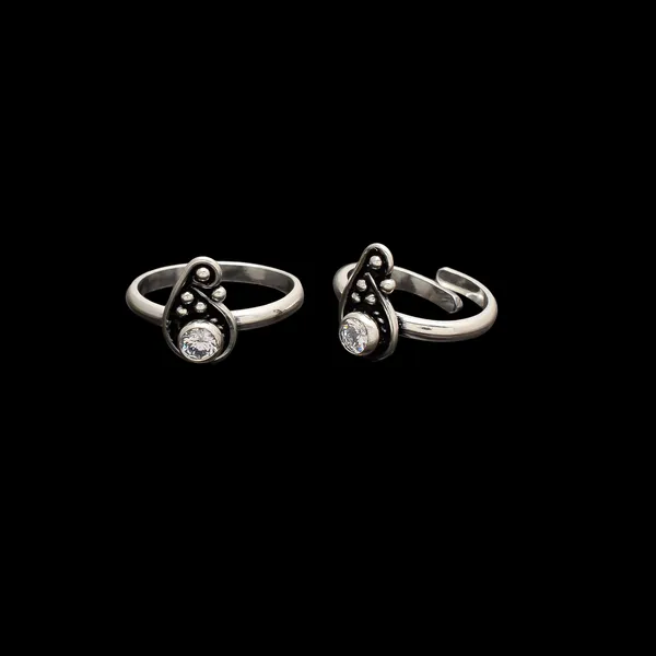925_Pure_Sterling_Silver_|_Sterling_Peacock_Toe_Ring_|_Well_Stamped_&_Hallmarked