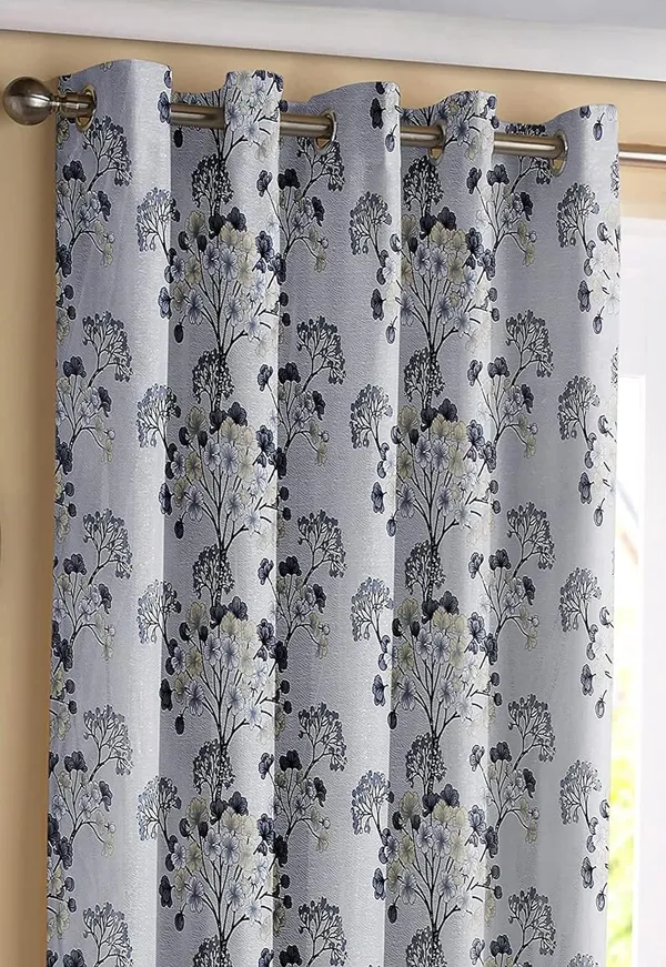 Polyester_Fabric_Floral_Design_Curtains_-Flower_Print_parde_for_Home,_Living_Room,_Guest_Room,_Bedroom,_Offices_(Grey_Color)_-_Set_of_2