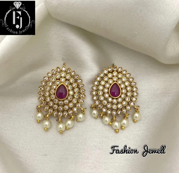 Exclusive_ad_Matte_finish_Ear_stud