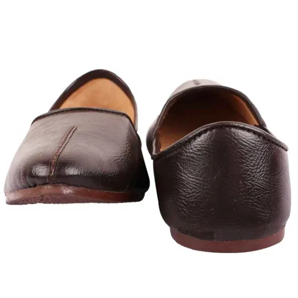 Brown_&_Tan_PU_Premium_Jutis_Shoe_For_Men