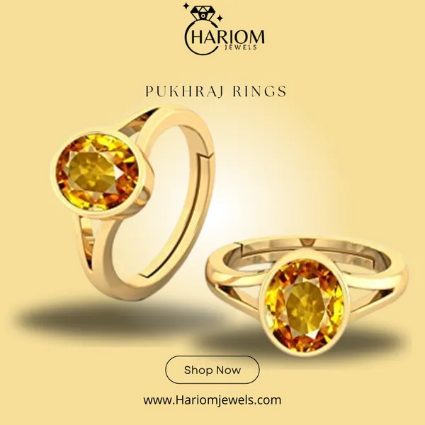 Pukhraj_Ring_Stone__Created_|_Yellow_Sapphire_Gemstone_Adjustable_Women_&_Men_Ring