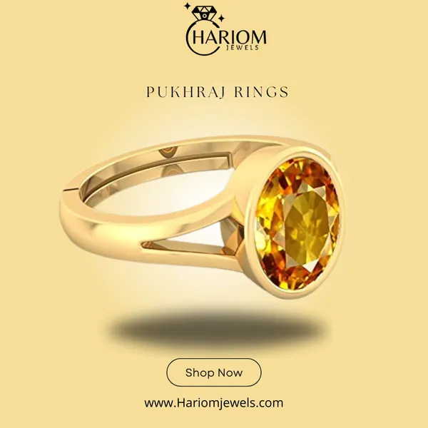 Pukhraj_Ring_Stone__Created_|_Yellow_Sapphire_Gemstone_Adjustable_Women_&_Men_Ring