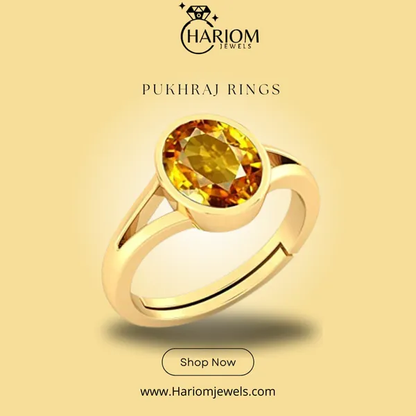 Pukhraj_Ring_Stone__Created_|_Yellow_Sapphire_Gemstone_Adjustable_Women_&_Men_Ring