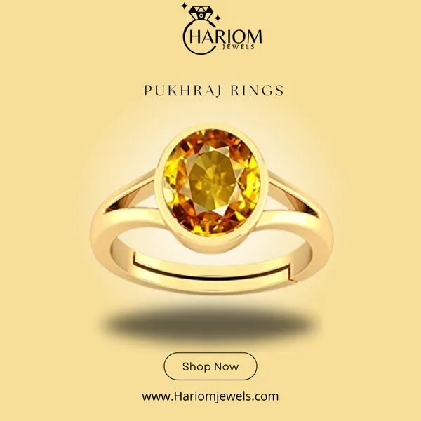 Pukhraj_Ring_Stone__Created_|_Yellow_Sapphire_Gemstone_Adjustable_Women_&_Men_Ring