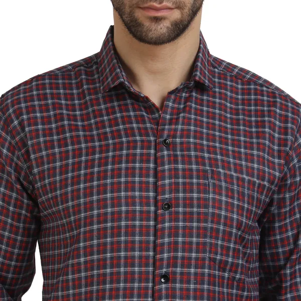 Indigo_cotton_fabric_checks_design_full_sleeve_shirt