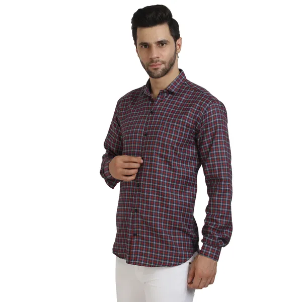 Indigo_cotton_fabric_checks_design_full_sleeve_shirt