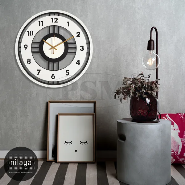 LASER_CUT_WOODEN_WALL_CLOCK_BLACK_WHITE_15_INCH_ROUND_PSM_1102