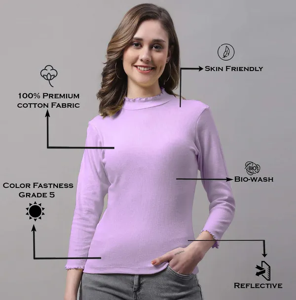 Purple_Cotton_Rib_Turtle_Neck_Medium_Top_For_Women
