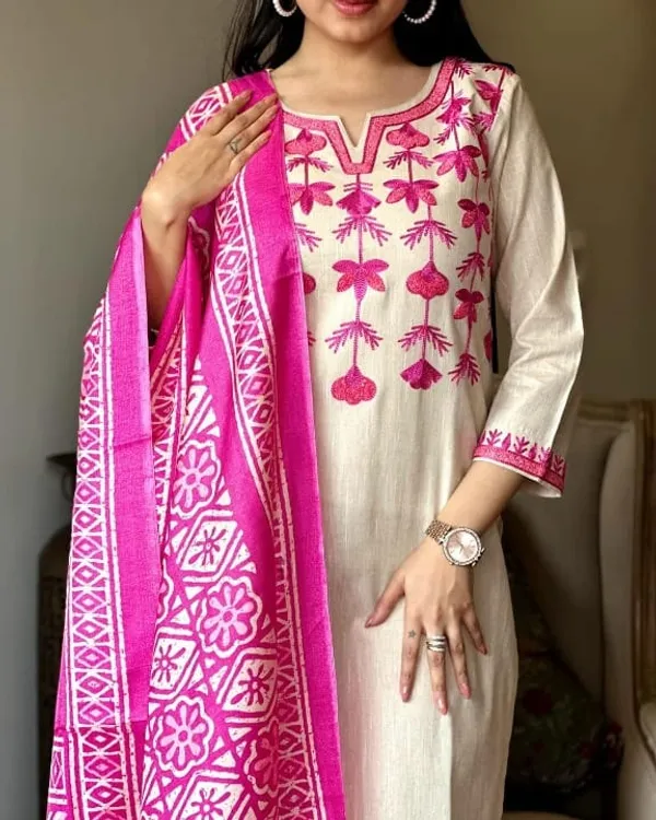Premium_Handloom_Cotton_Suit_with_Pure_Linen_Dupatta