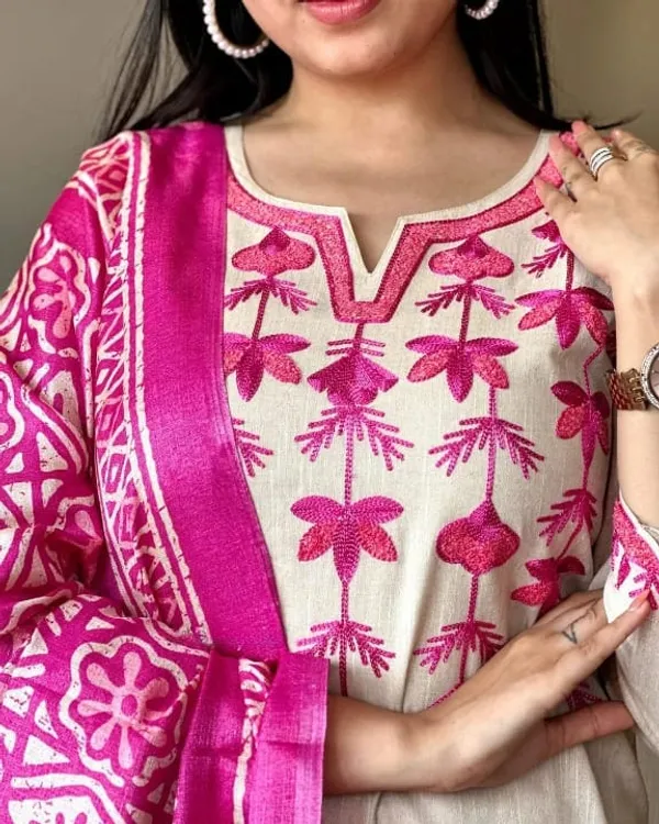 Premium_Handloom_Cotton_Suit_with_Pure_Linen_Dupatta