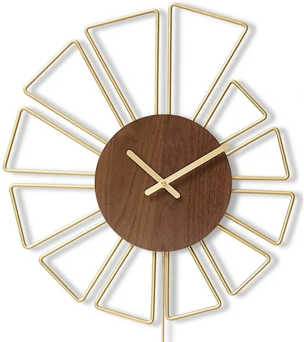 Golden_Iron_Premium_&_Elegant_Rust_Free_Wallclock_Of_(18_X_28)_In