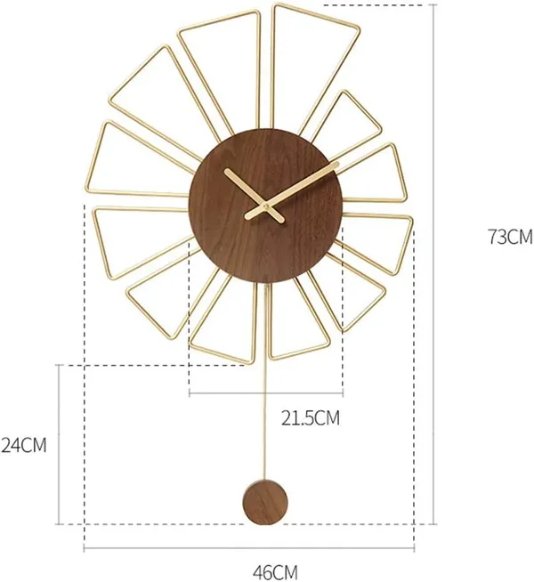 Golden_Iron_Premium_&_Elegant_Rust_Free_Wallclock_Of_(18_X_28)_In