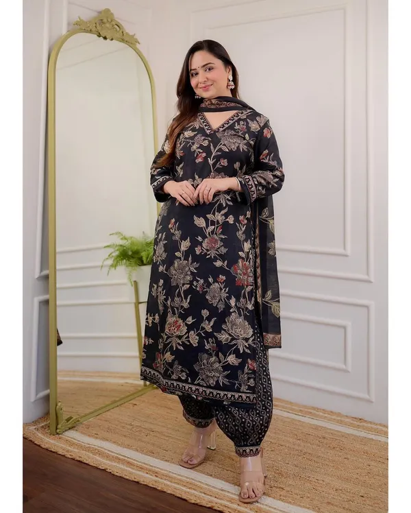 Pure_Cotton_Kurta_and_Pants_with_Dupatta