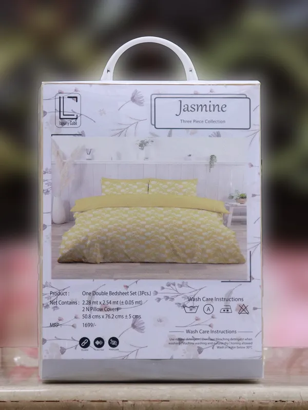 Luxury_Cube_Jasmine_Collection_Double_Bedsheet