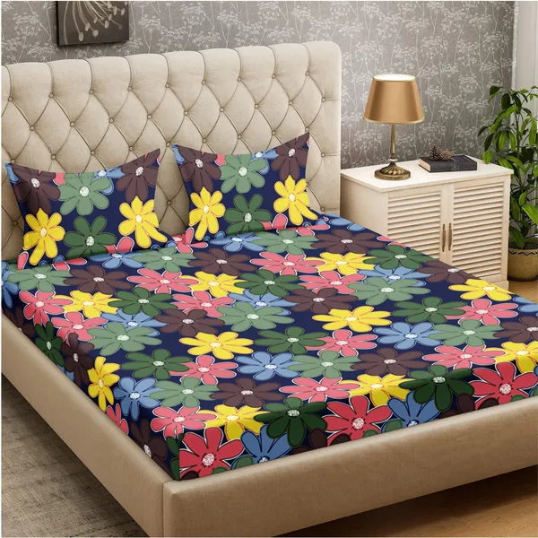 Luxury_Cube_Jasmine_Collection_Double_Bedsheet