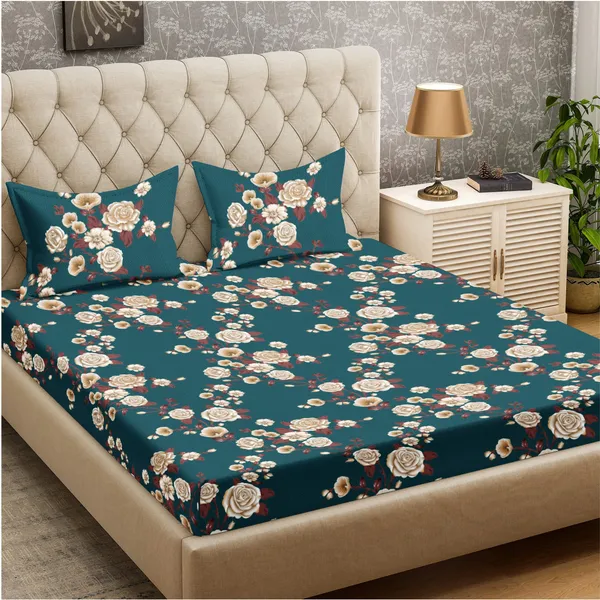 Luxury_Cube_Jasmine_Collection_Double_Bedsheet