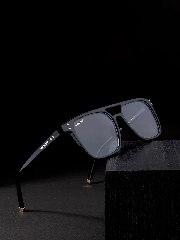UV_Protected_Black_Clear_Square_Sunglasses_For_Men_&_Women