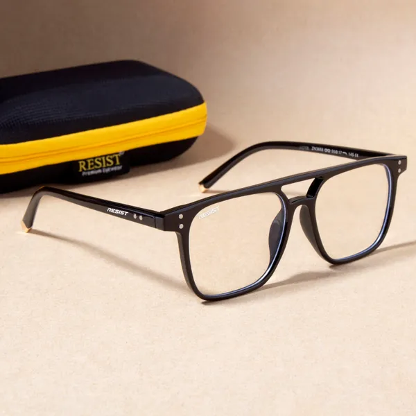 UV_Protected_Black_Clear_Square_Sunglasses_For_Men_&_Women