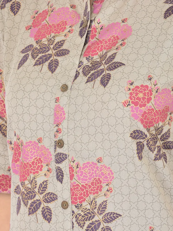 Grey_Cotton_Floral_Printed_A-line_Kurta