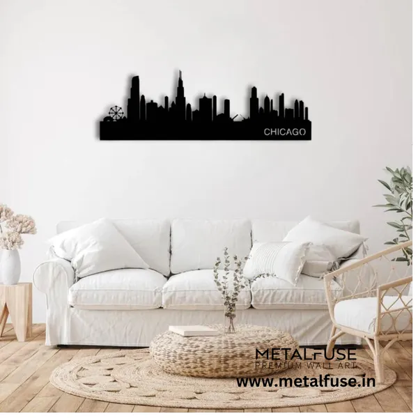 Black_Chicago_Skyline_Skyline_Wood_Wall_Art