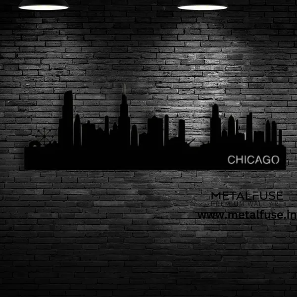 Black_Chicago_Skyline_Skyline_Wood_Wall_Art