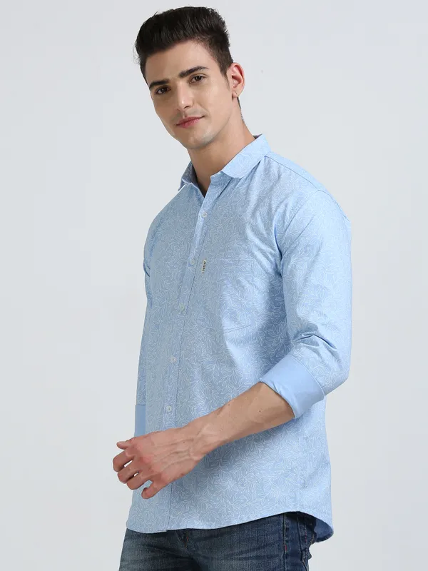 Sky-White_Full_Sleeve_Oxford_Cotton_Shirt_For_Men