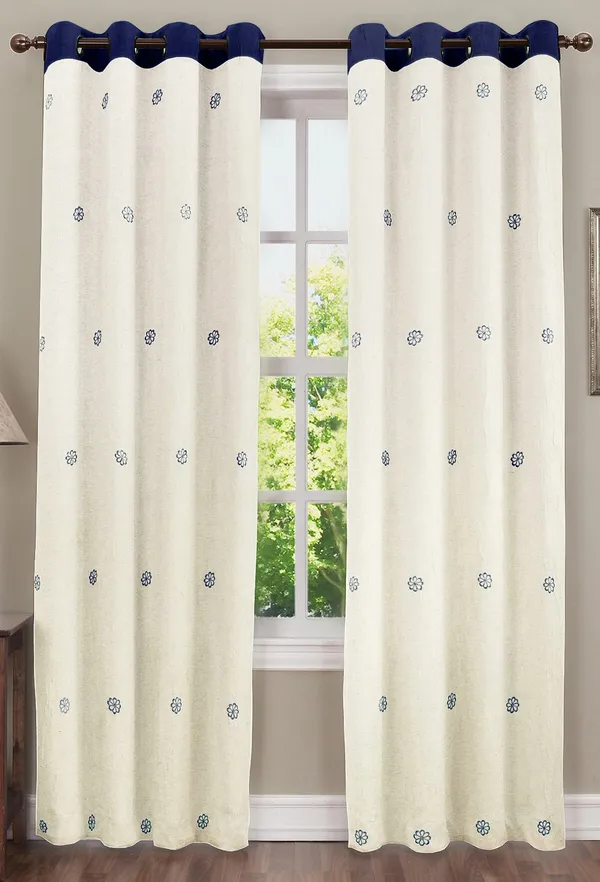 Pack_of_2_Cotton_Navy_Blue_Vally_of_flowers_Collection_Curtain_Set_for_Window_and_Door