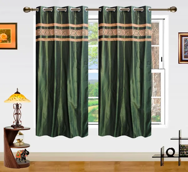 Pack_of_2_Polyester_Green_Ethnic_Zari_Lace_Eyelet_Curtain_Set_for_Window_and_Door