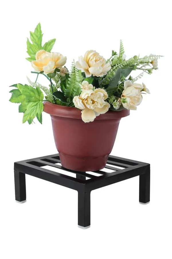 Black_Flower_Pot_Stand_Outdoor_Plants