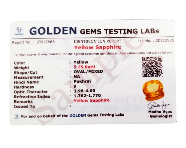 9.25_Ratti_Yellow_Sapphire_(Pukhraj)_Natural_Loose_Gemstone