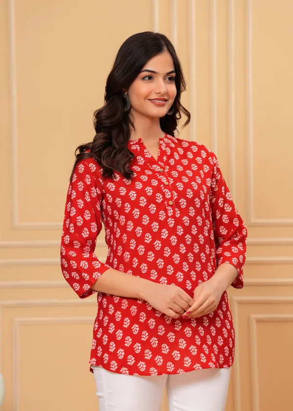 Jaipuri_PRINT_V_NECK_TOP