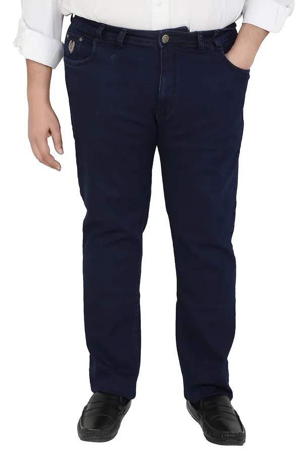 Tealish_Blue__Straight_Fit_Stretchable_Knitted_Jeans_Pant_5_Pocket_Solid_Design_For_Men